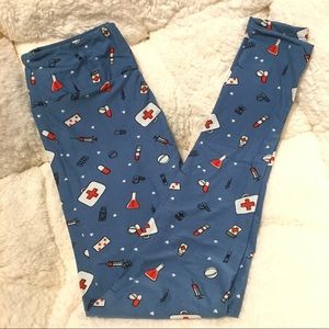 Lularoe OS Medical Leggings